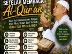Jangan Lupa Berdoa Setelah Membaca Al-Qur’an, Saat Terbaik Mengetuk Pintu Langit Jangan Lupa Berdoa Setelah Membaca Al-Qur’an, Saat Terbaik Mengetuk Pintu Langit