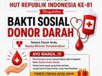 Donor Darah ini yang di pakai